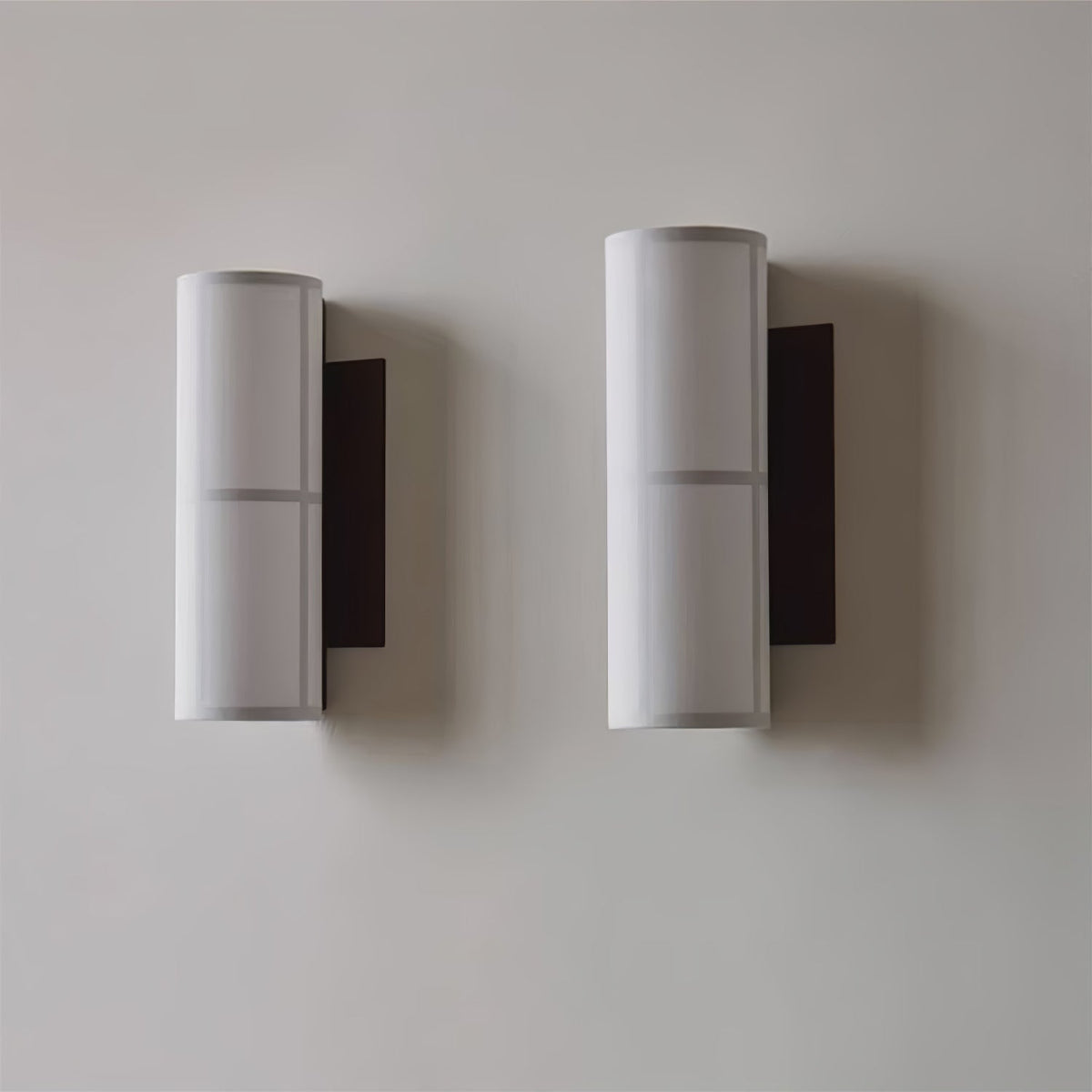 Mirinella wandlamp Cilinder Stoffen Kap Zachte Gloed