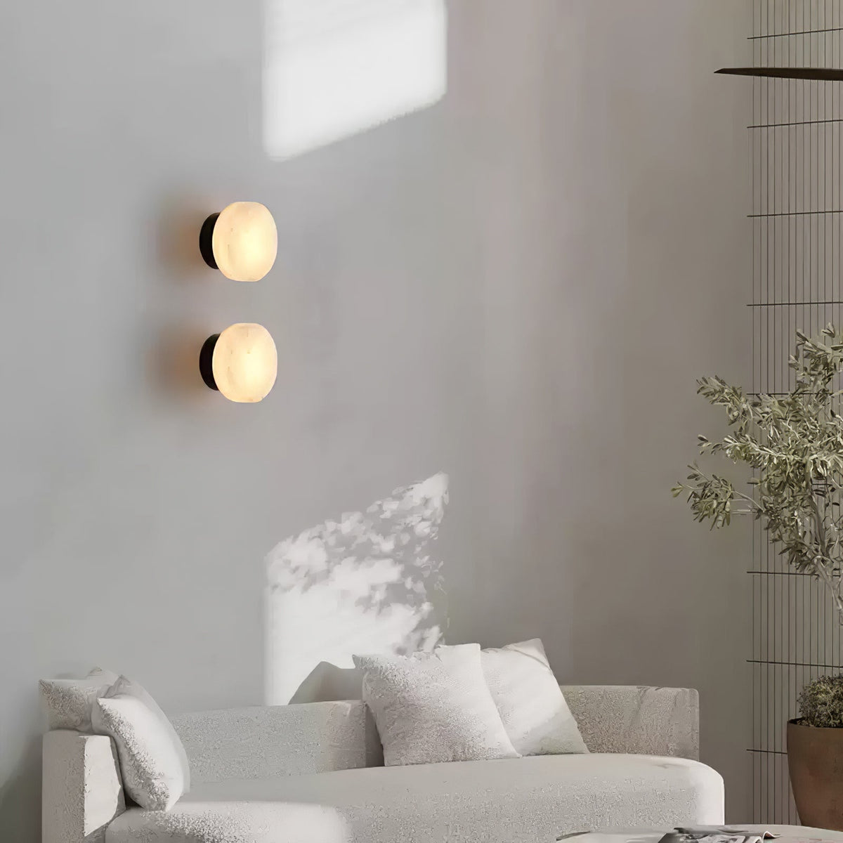 Eiraelia albasten wandlamp