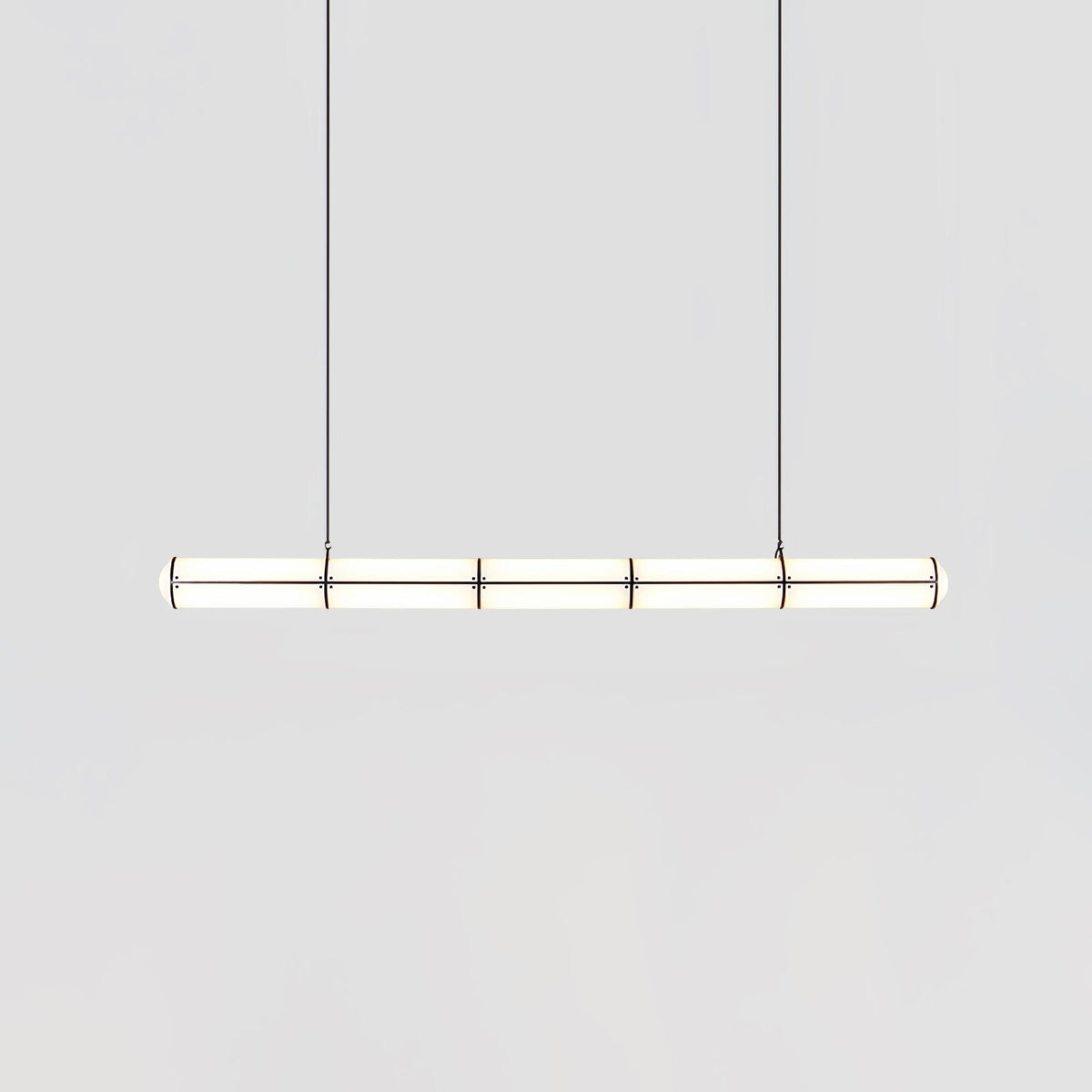 Rivenette hanglamp cilindrisch eindeloos voor eetkamer