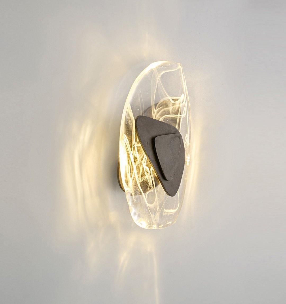Gana Premium Noordse kunst glas wandlamp