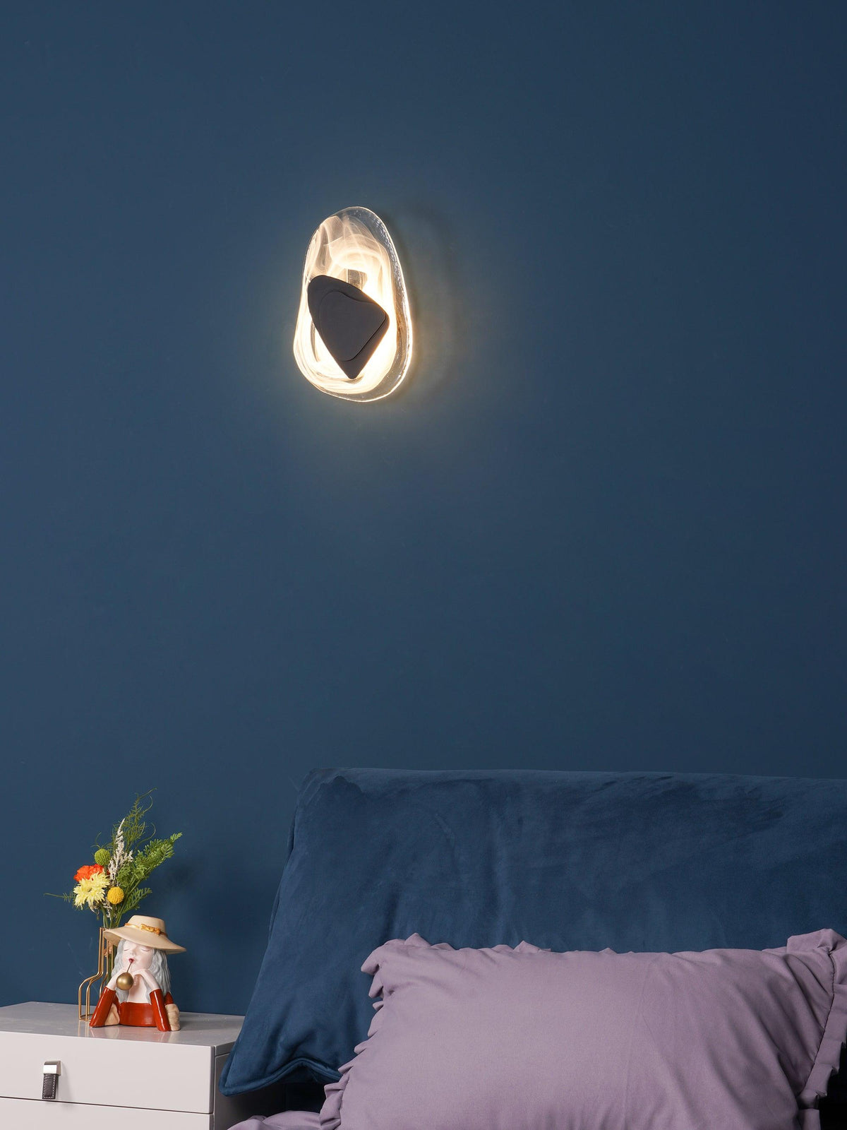 Gana Premium Noordse kunst glas wandlamp