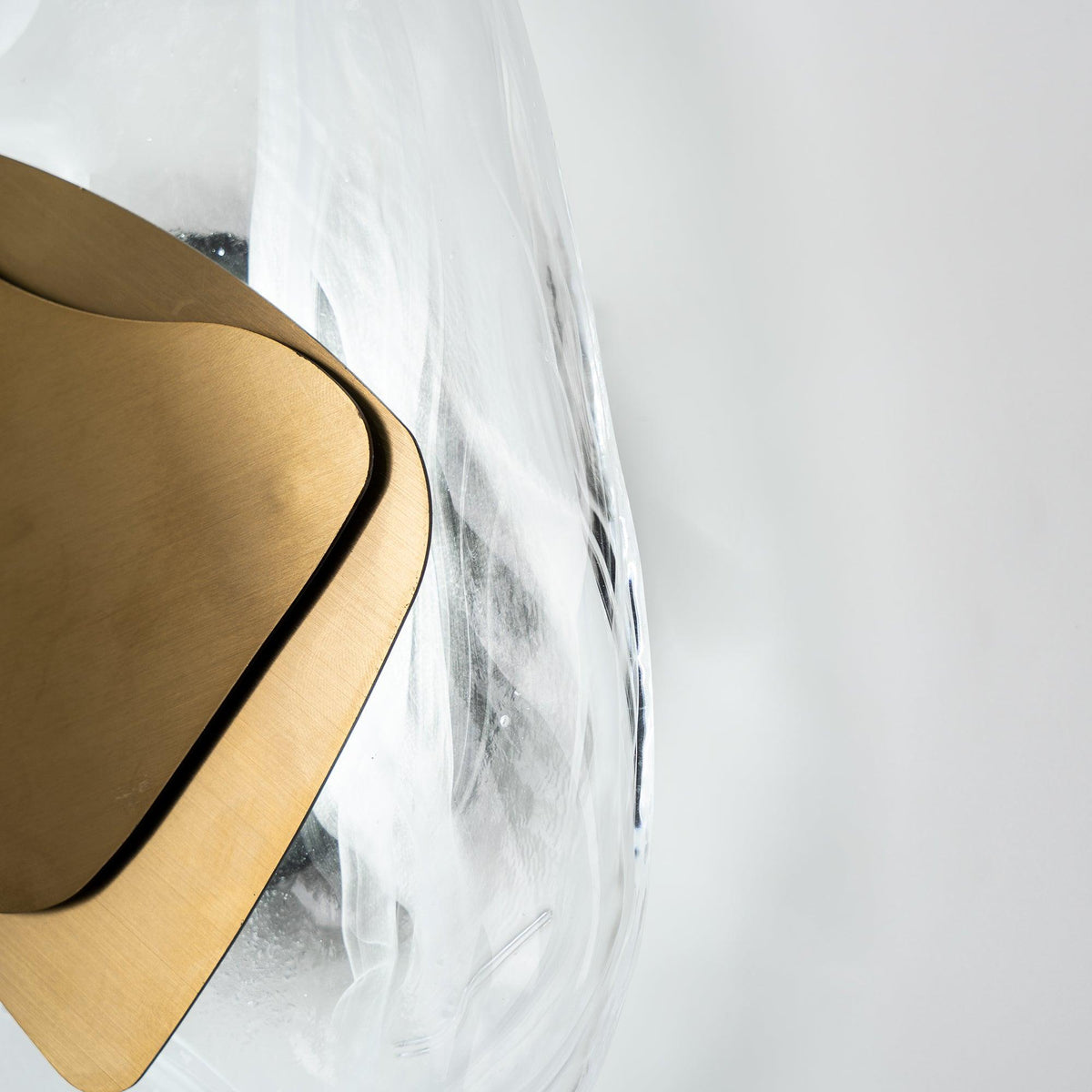 Gana Premium Noordse kunst glas wandlamp