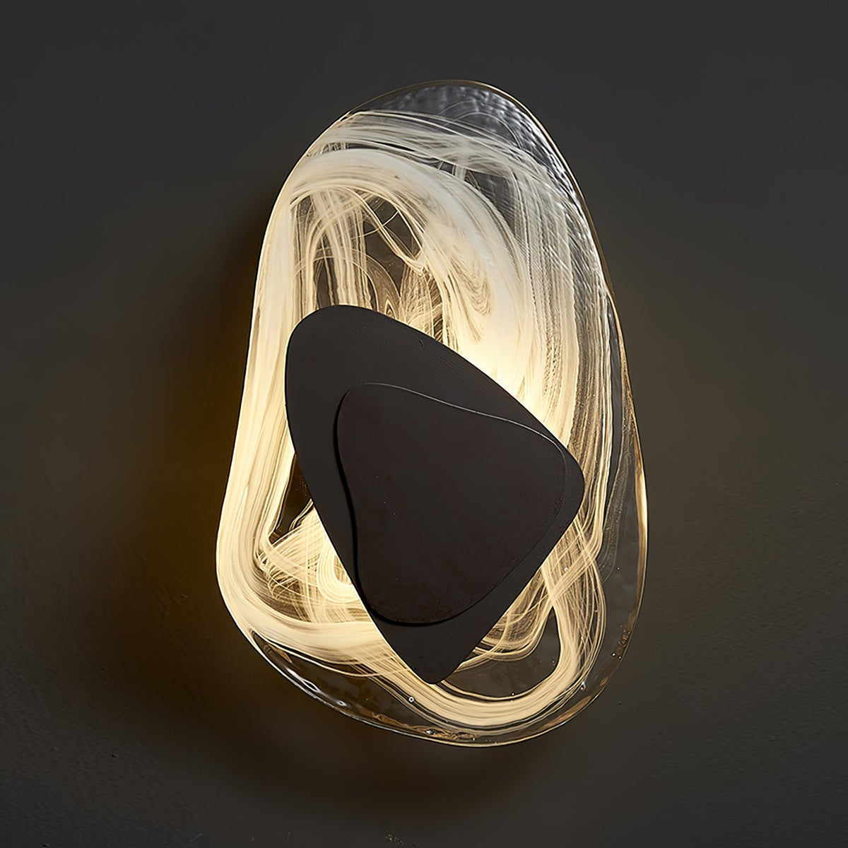 Gana Premium Noordse kunst glas wandlamp