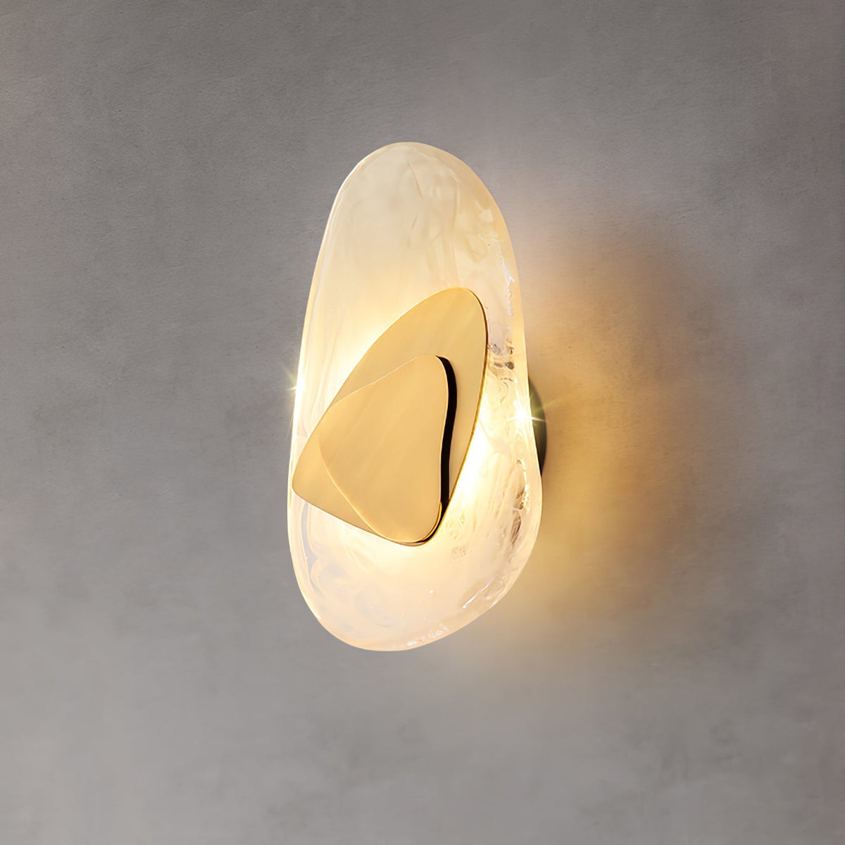 Gana Premium Noordse kunst glas wandlamp