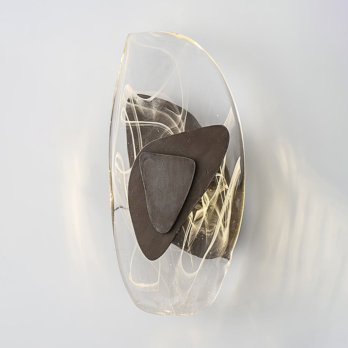 Gana Premium Noordse kunst glas wandlamp