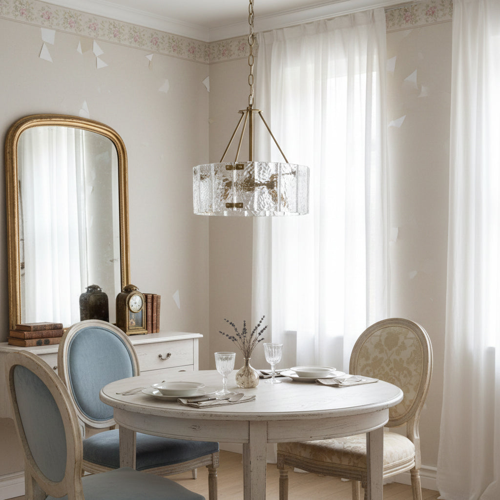 Virelix glasdrum kroonluchter
