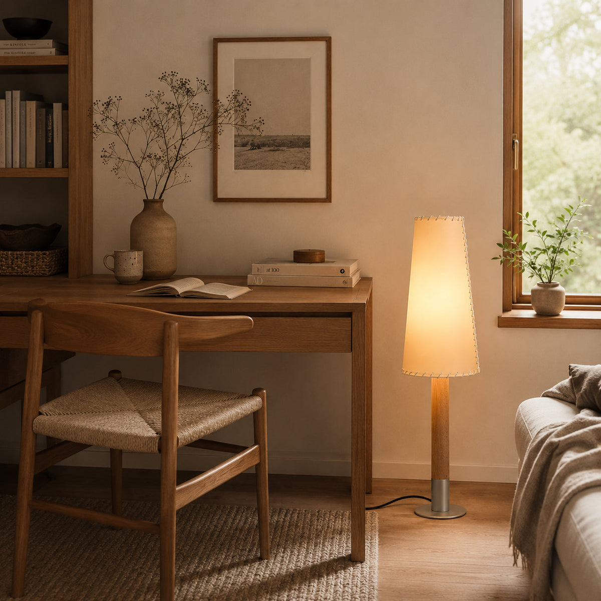 Mabelt vloerlamp