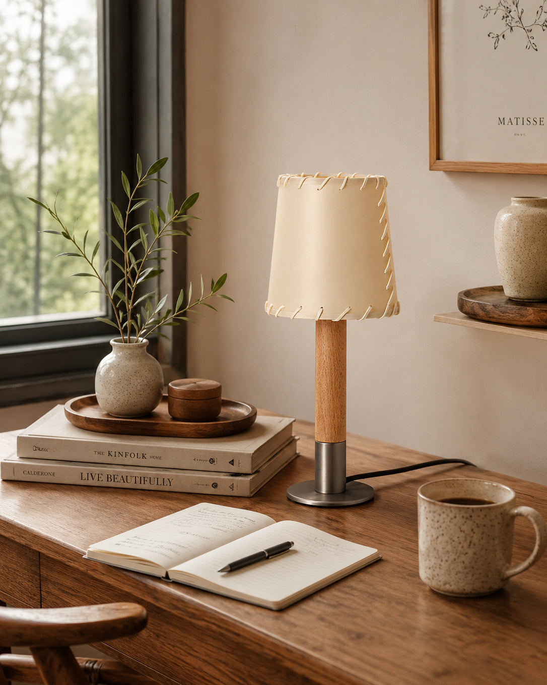 Lunve Parchment tafellamp