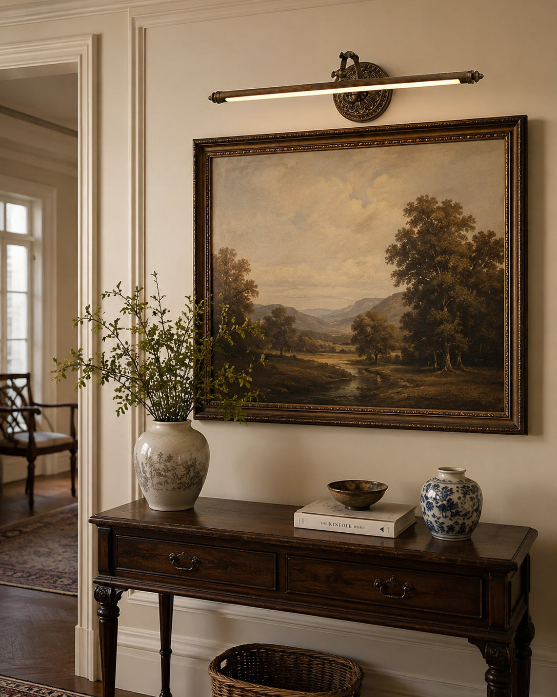 Oriinora wandlamp van Oud messing