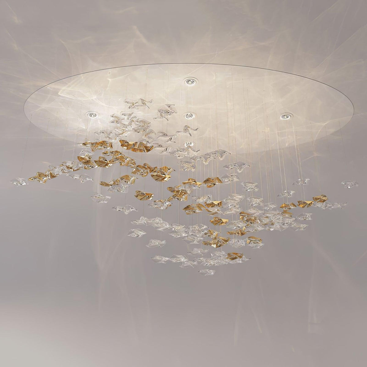 Velaise luxe Tidal Art glas hanglamp