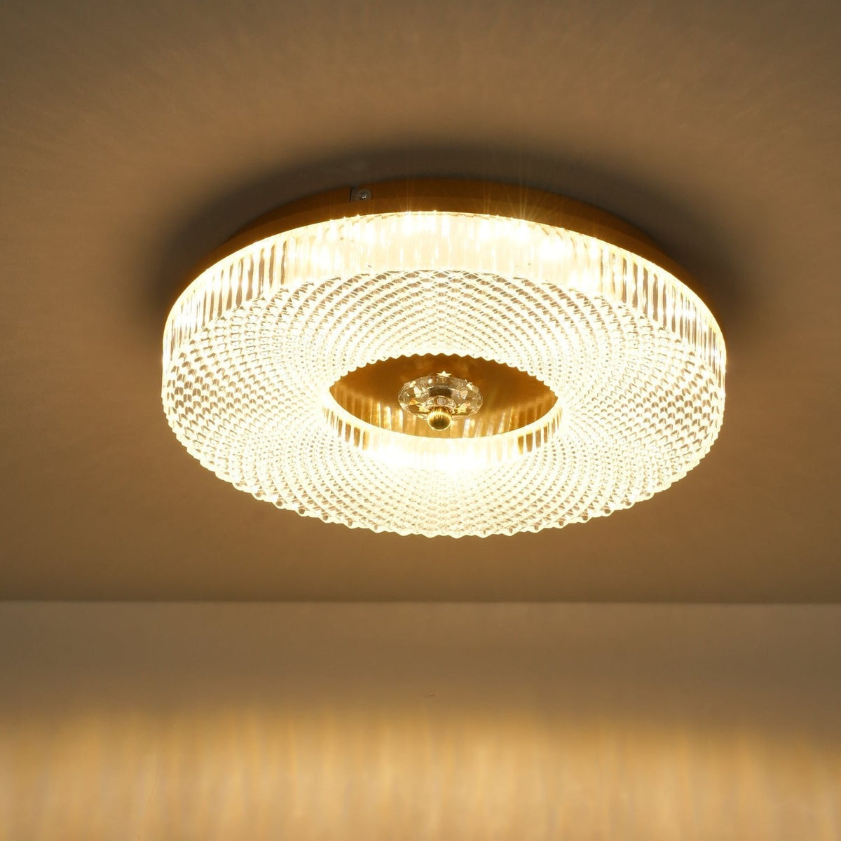 Nirenaine LED vlakke plafondlamp acryl