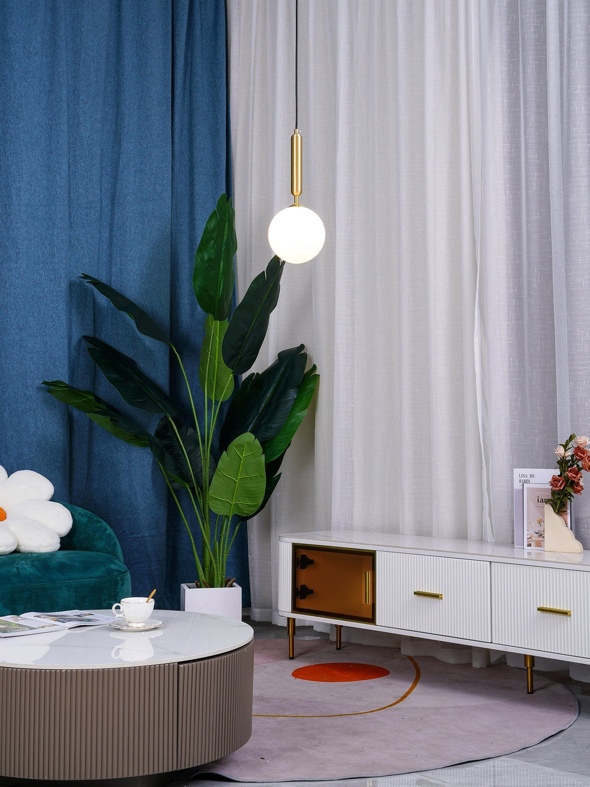 Lioraraya hanglamp met klassieke industriële stijl in glas