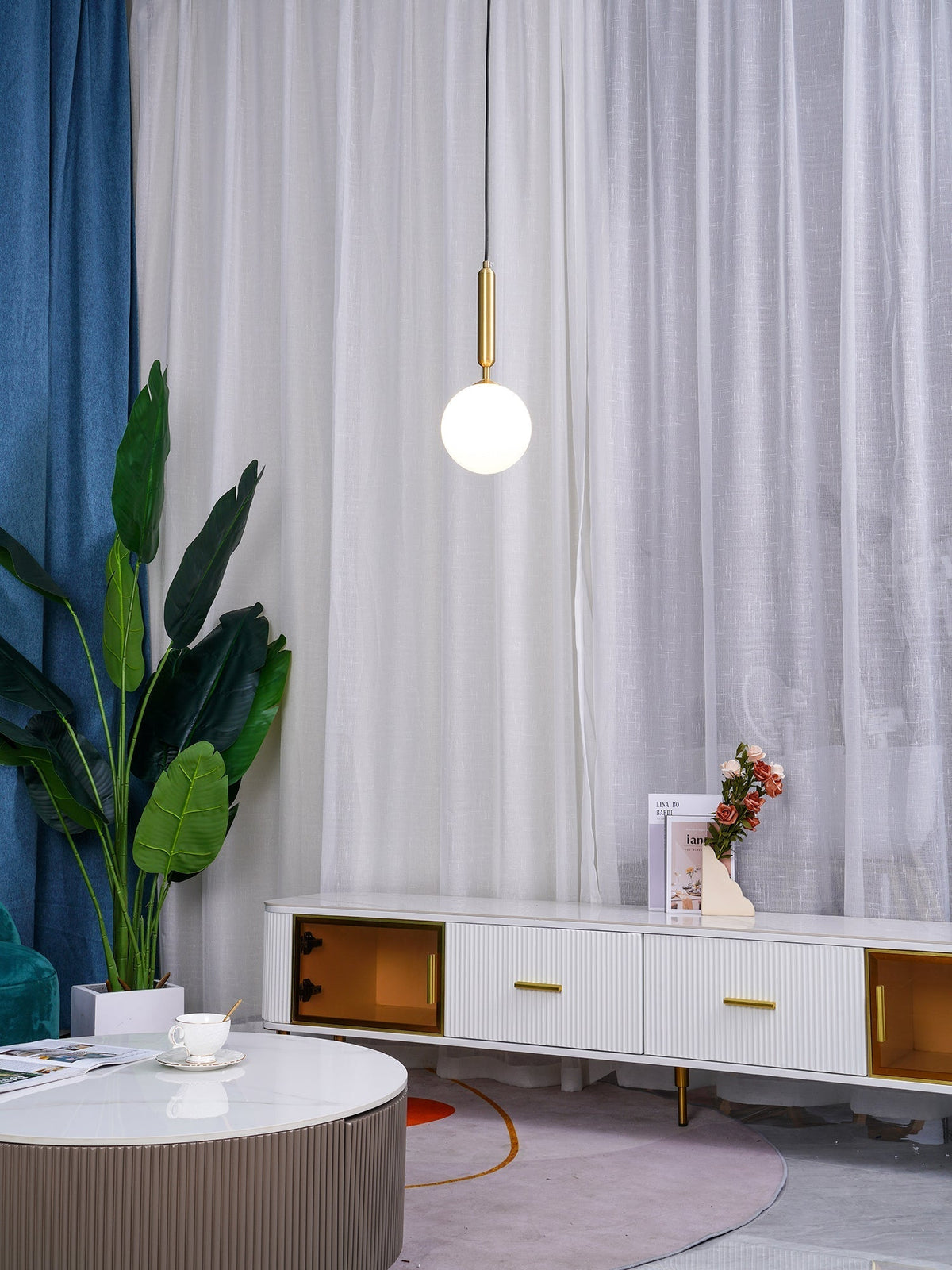 Lioraraya hanglamp met klassieke industriële stijl in glas