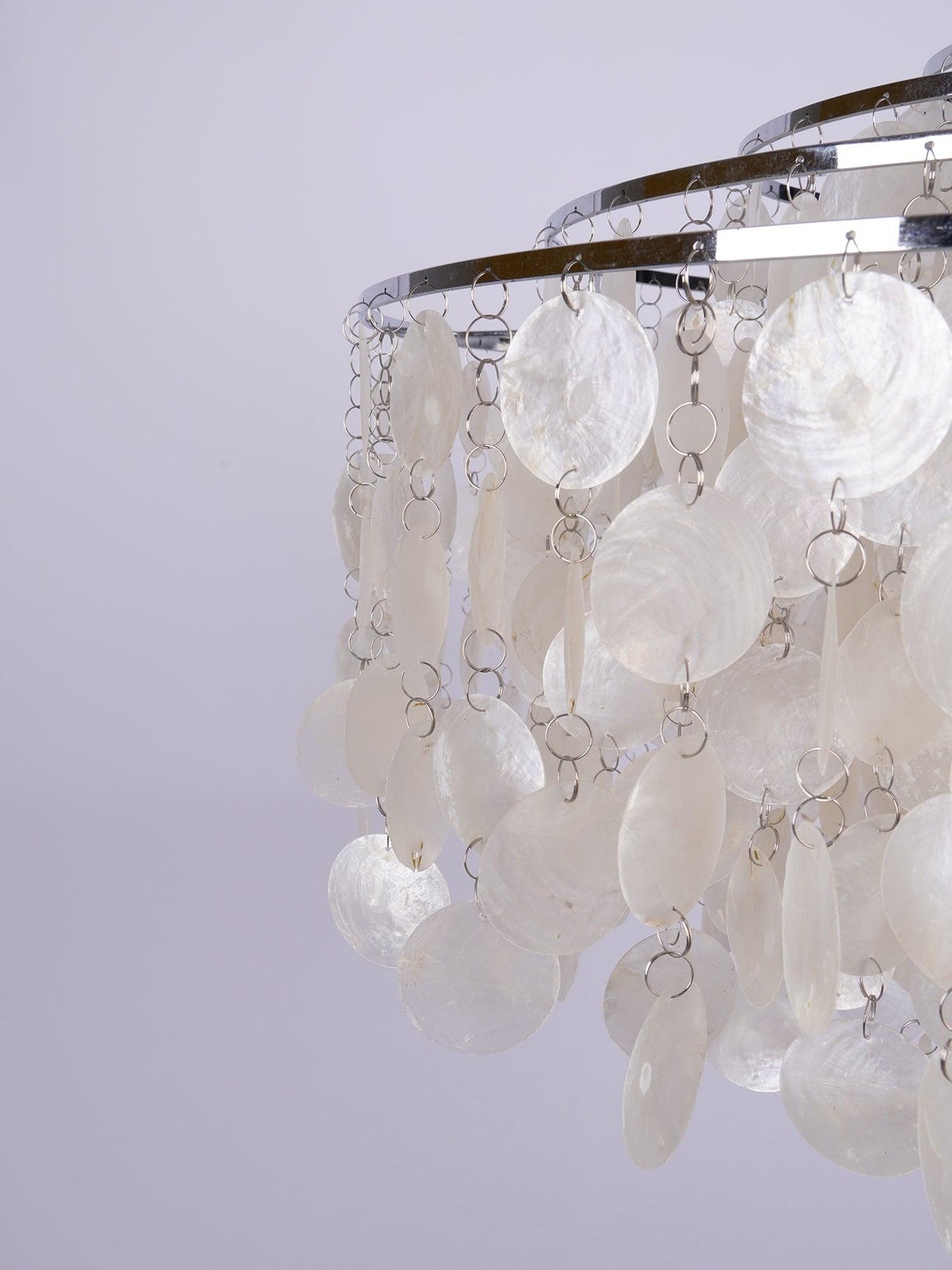 Rivena hanglamp Ronde Schelp Ring