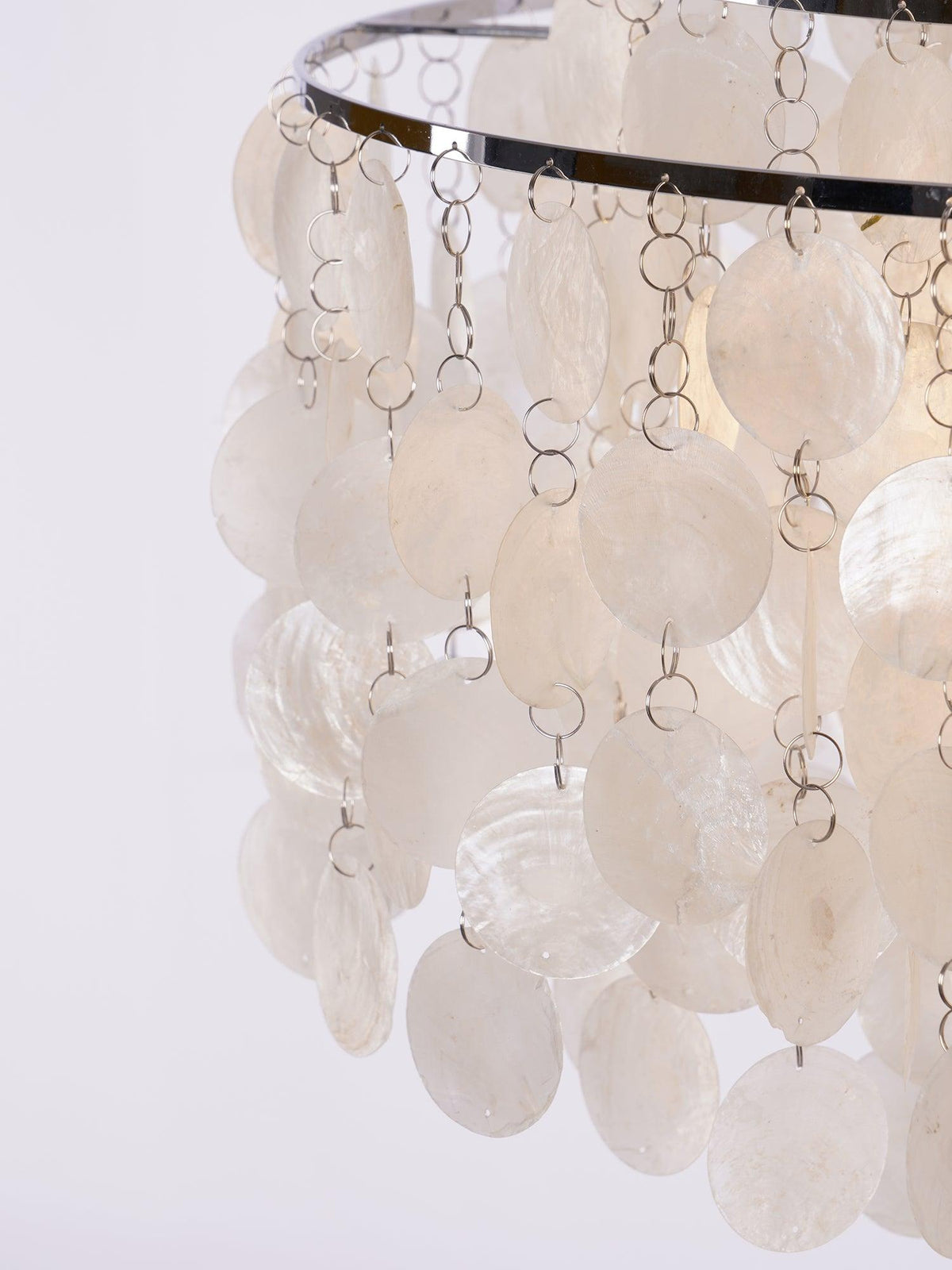 Rivena hanglamp Ronde Schelp Ring