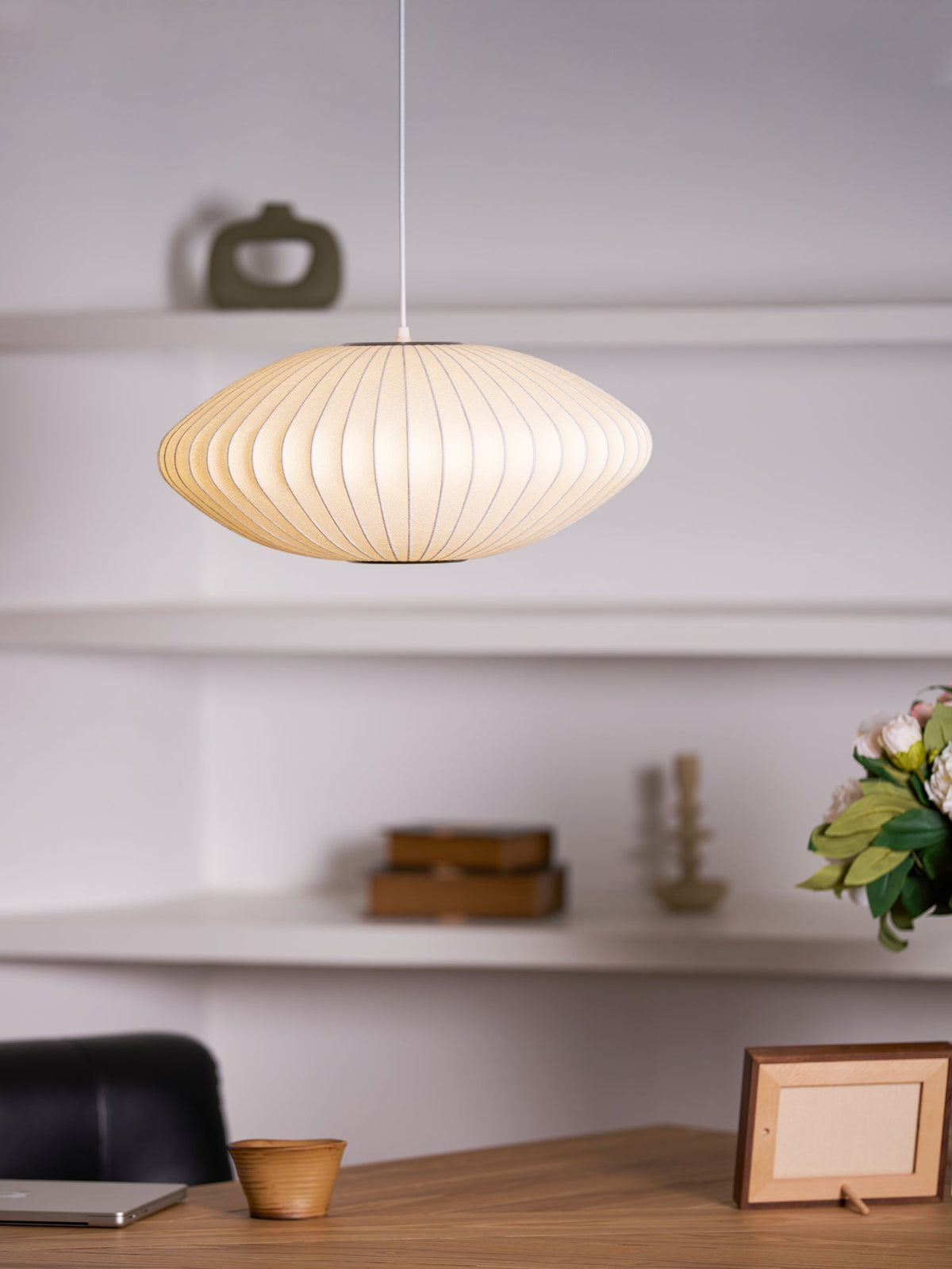 Nebula Bubble Mulberry Silk hanglamp