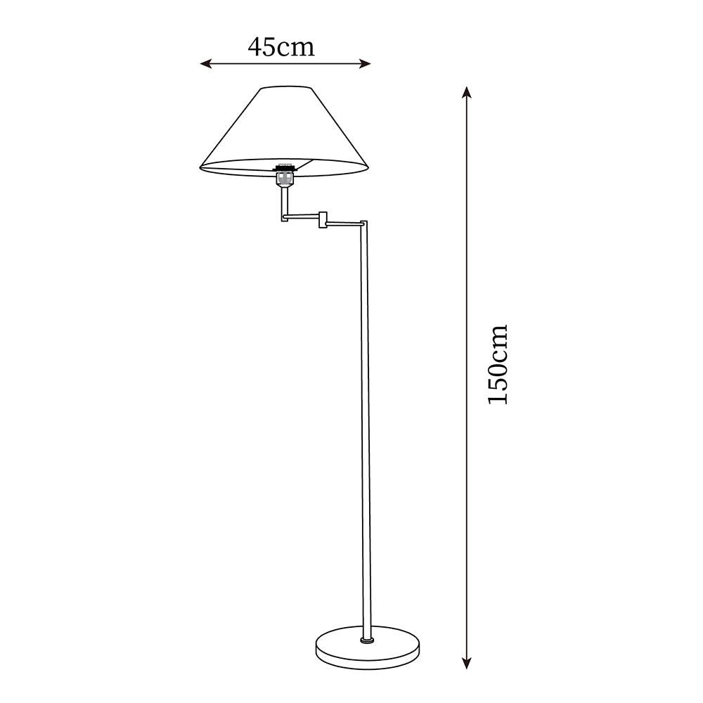 Rivaleria vloerlamp