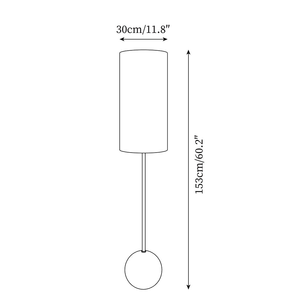 Polo vloerlamp