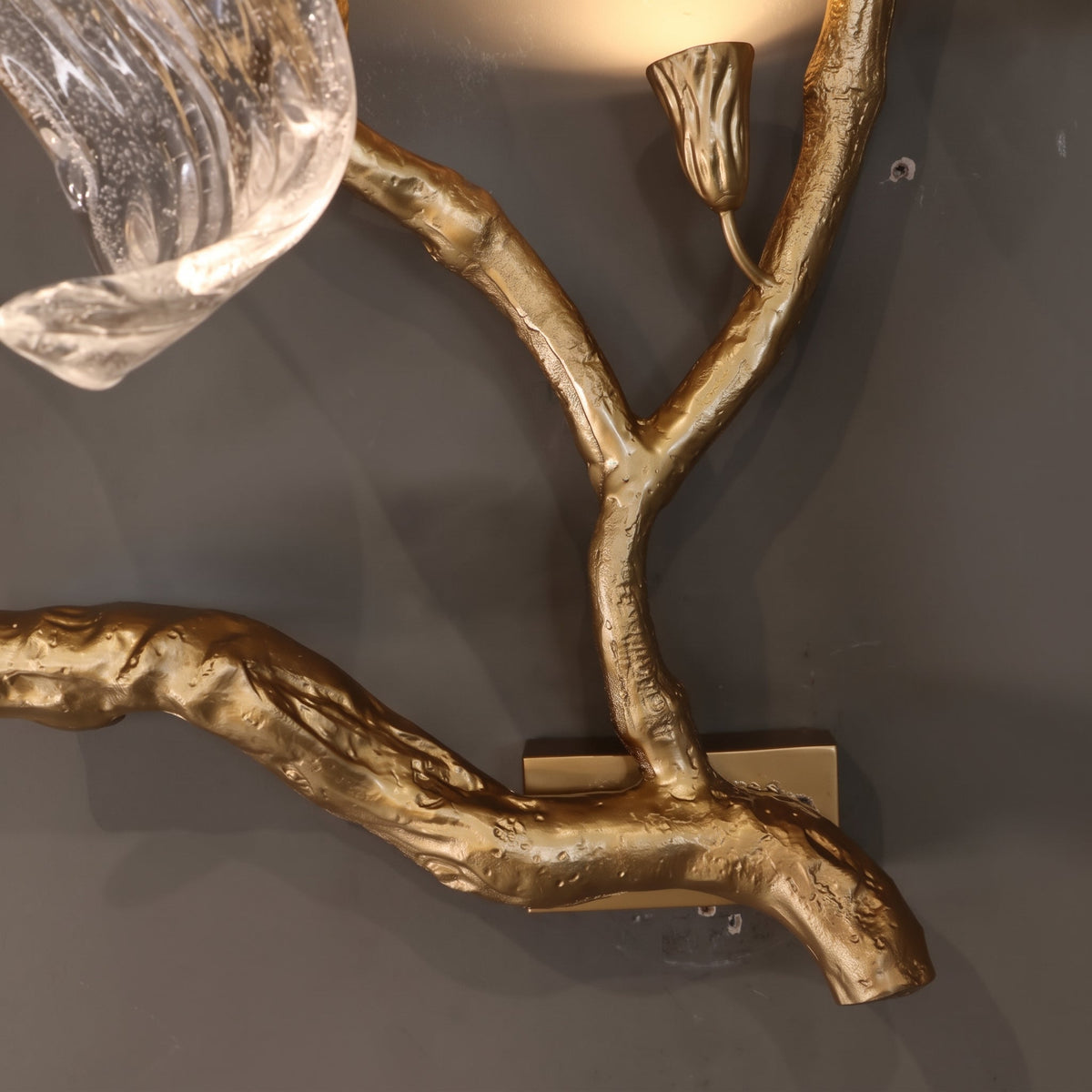 Jorrenstone tak glazen lint wandlamp
