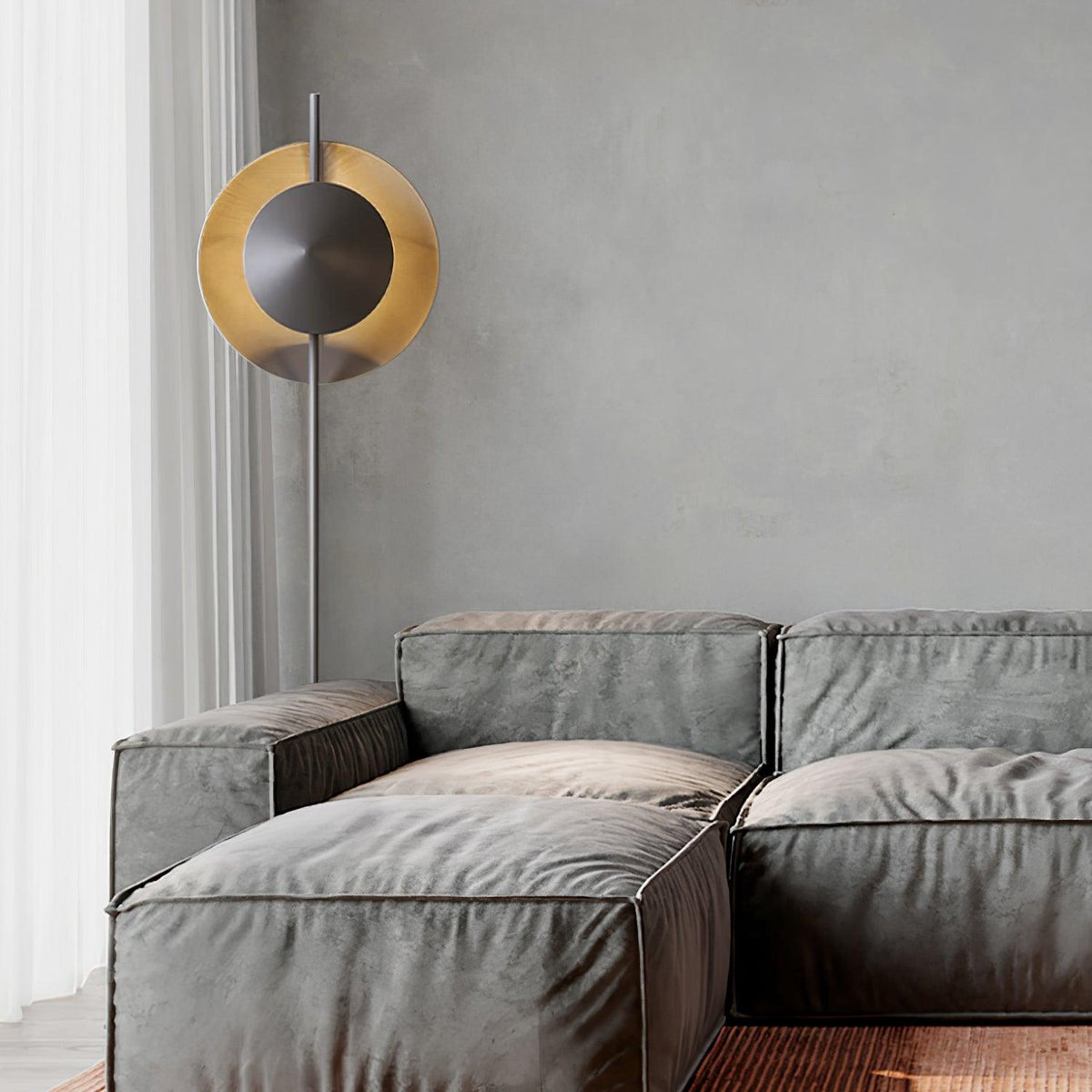Circalla vloerlamp met dubbele toon
