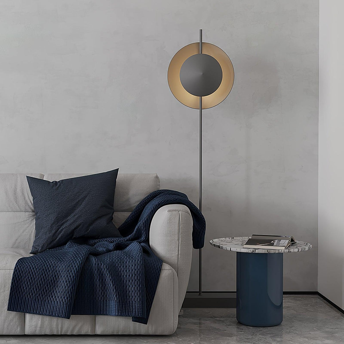 Circalla vloerlamp met dubbele toon
