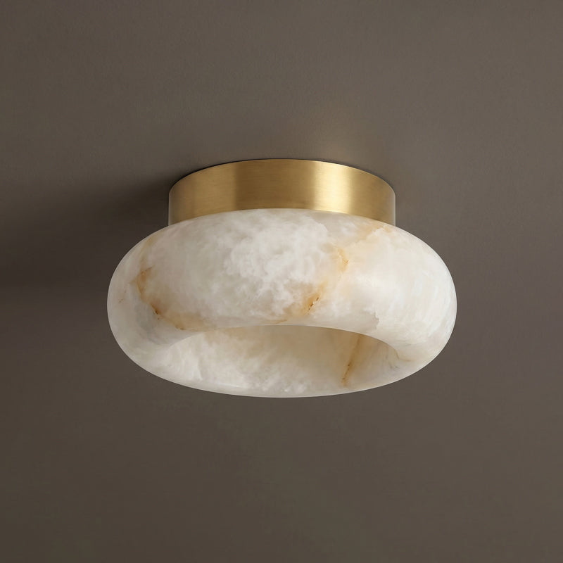 Zevrin vlakke plafondlamp