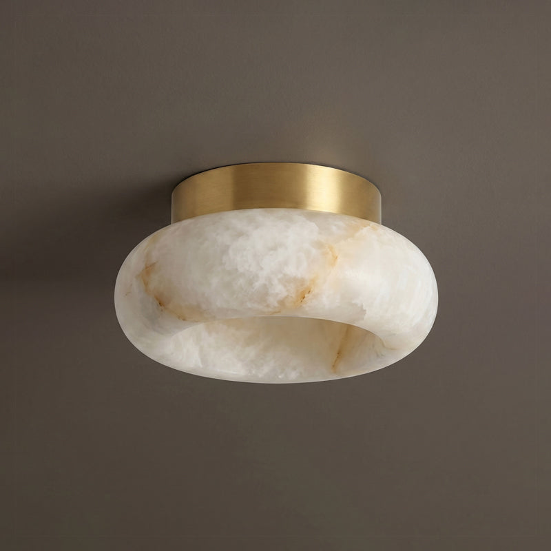 Zevrin vlakke plafondlamp