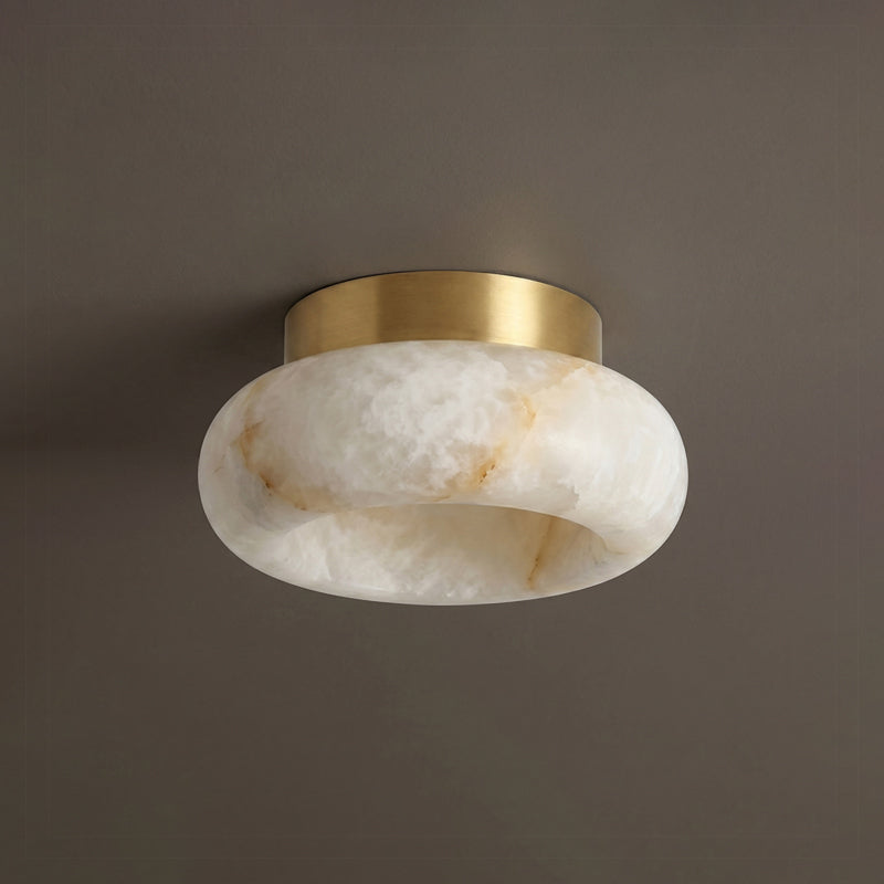 Zevrin vlakke plafondlamp