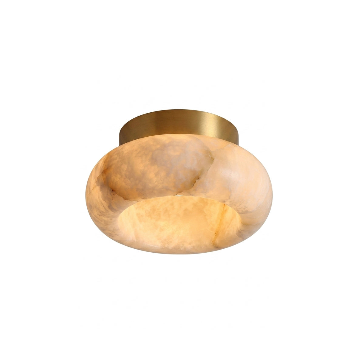 Zevrin vlakke plafondlamp