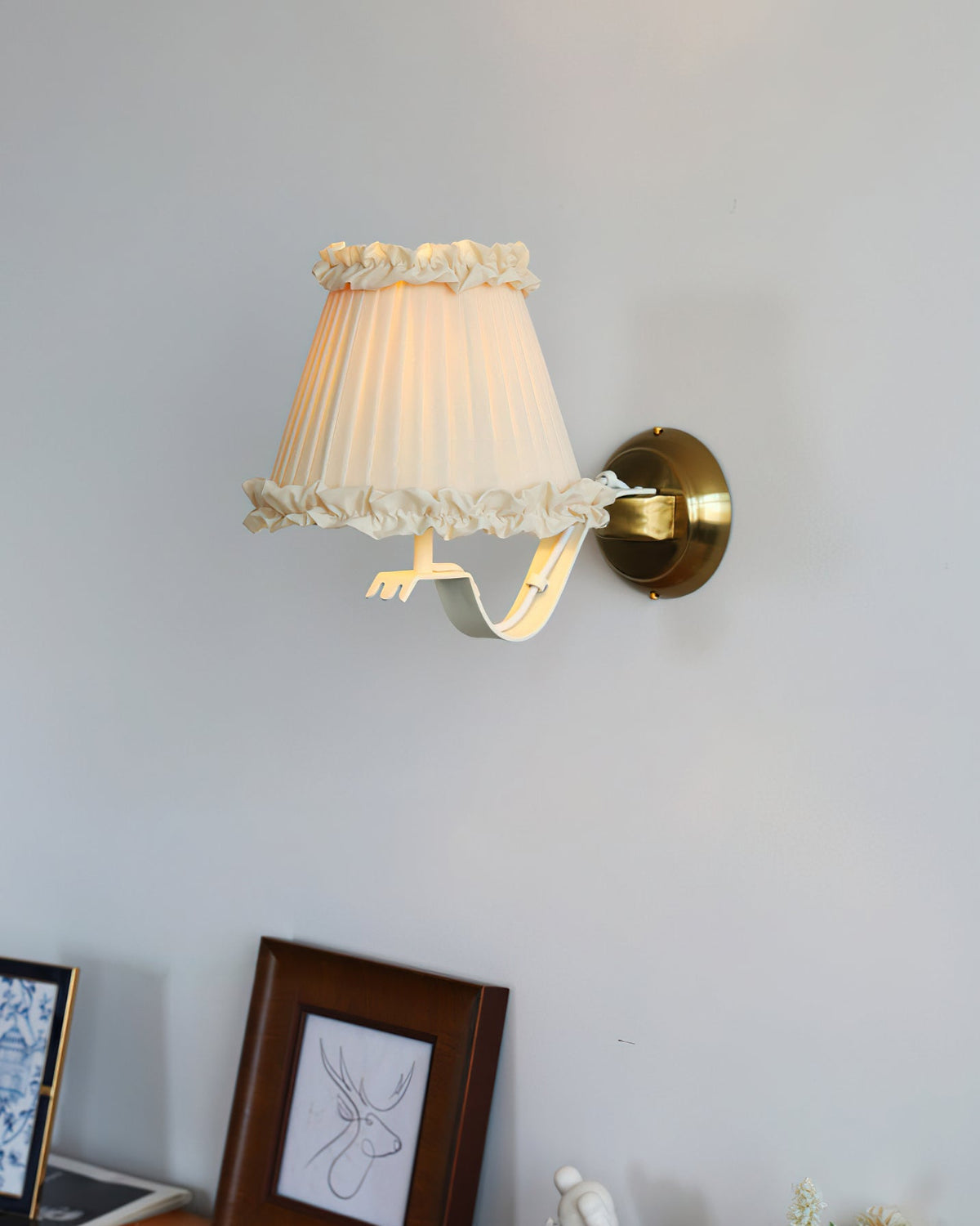 Rosabelle Ruffle wandlamp