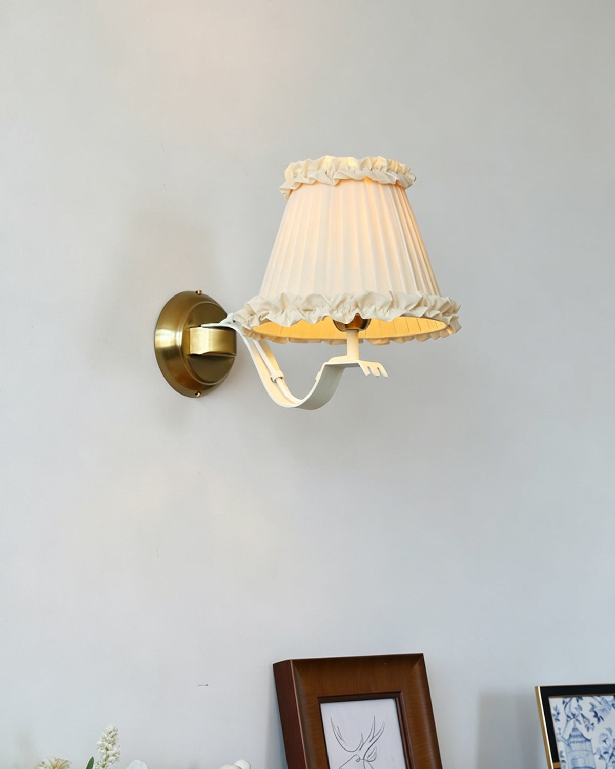 Rosabelle Ruffle wandlamp