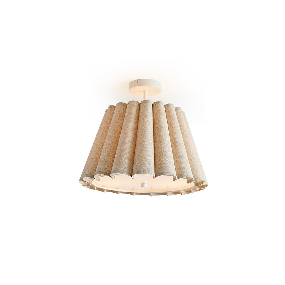 Cirerise Scalloped Vlakke plafondlamp