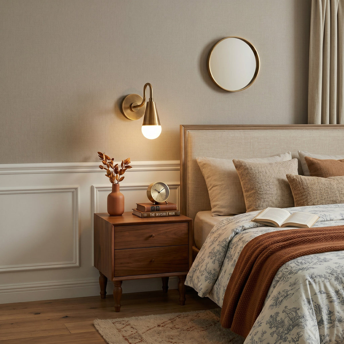 Velanelle Gooseneck wandlamp