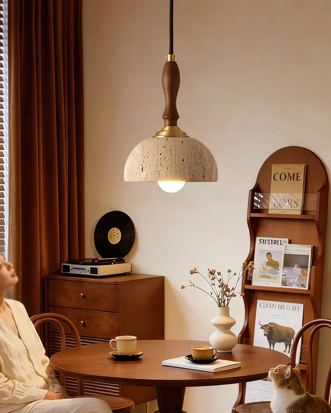 Seraraya travertin hanglamp