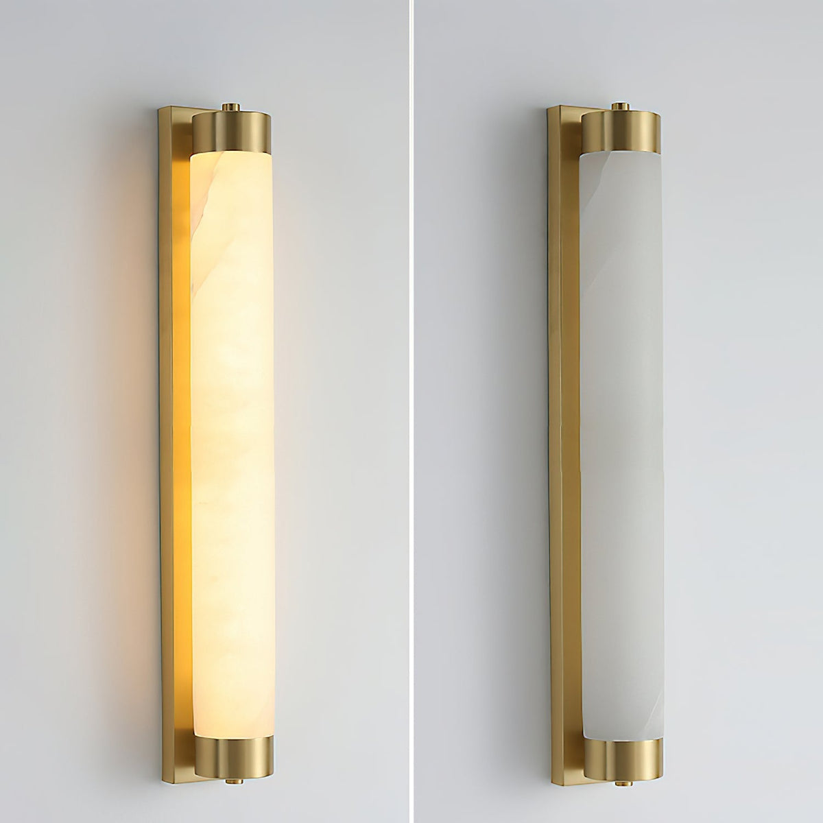 Alvion albasten wandlamp