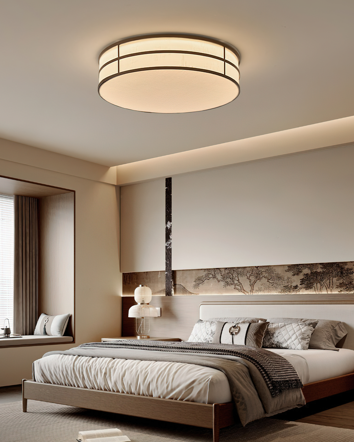 Elairena LED vlakke plafondlamp