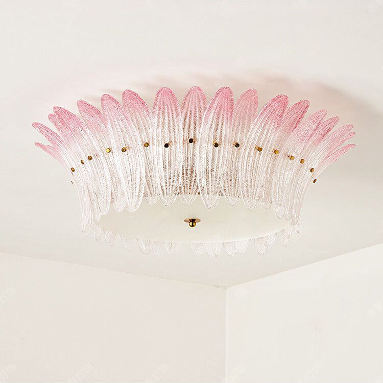 Treviso plafondlamp met bloemblaadjes