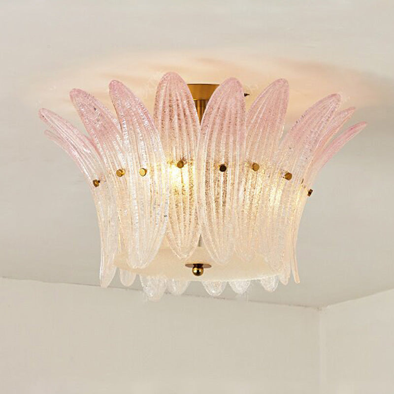 Treviso plafondlamp met bloemblaadjes