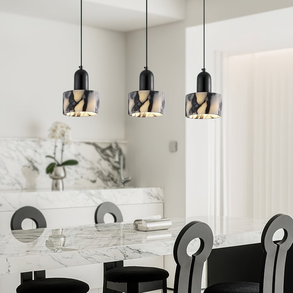 Flair marmeren hanglamp