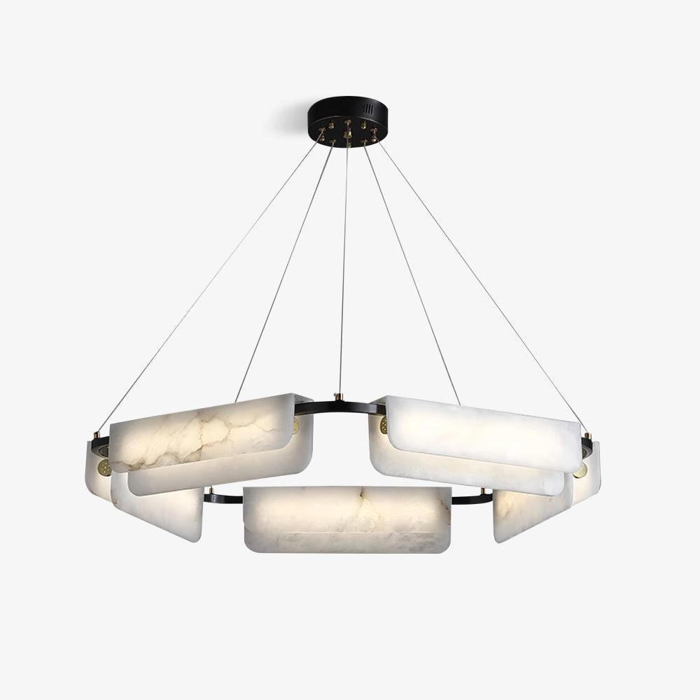 Circona hanglamp van albast