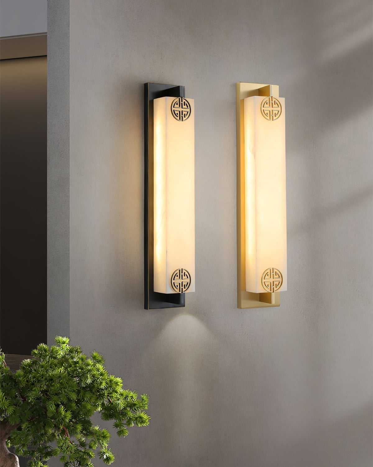 Kelen albasten wandlamp 4 Style