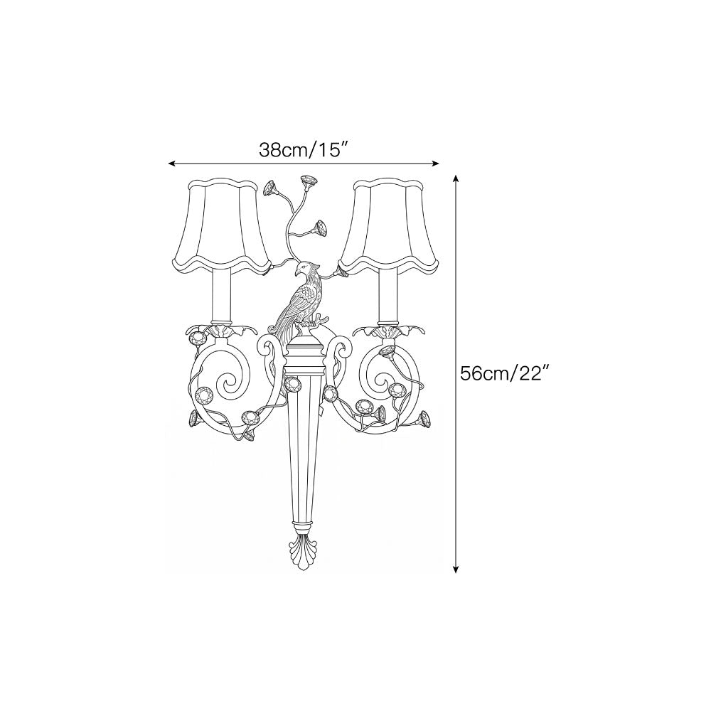 Veliiella wandlamp
