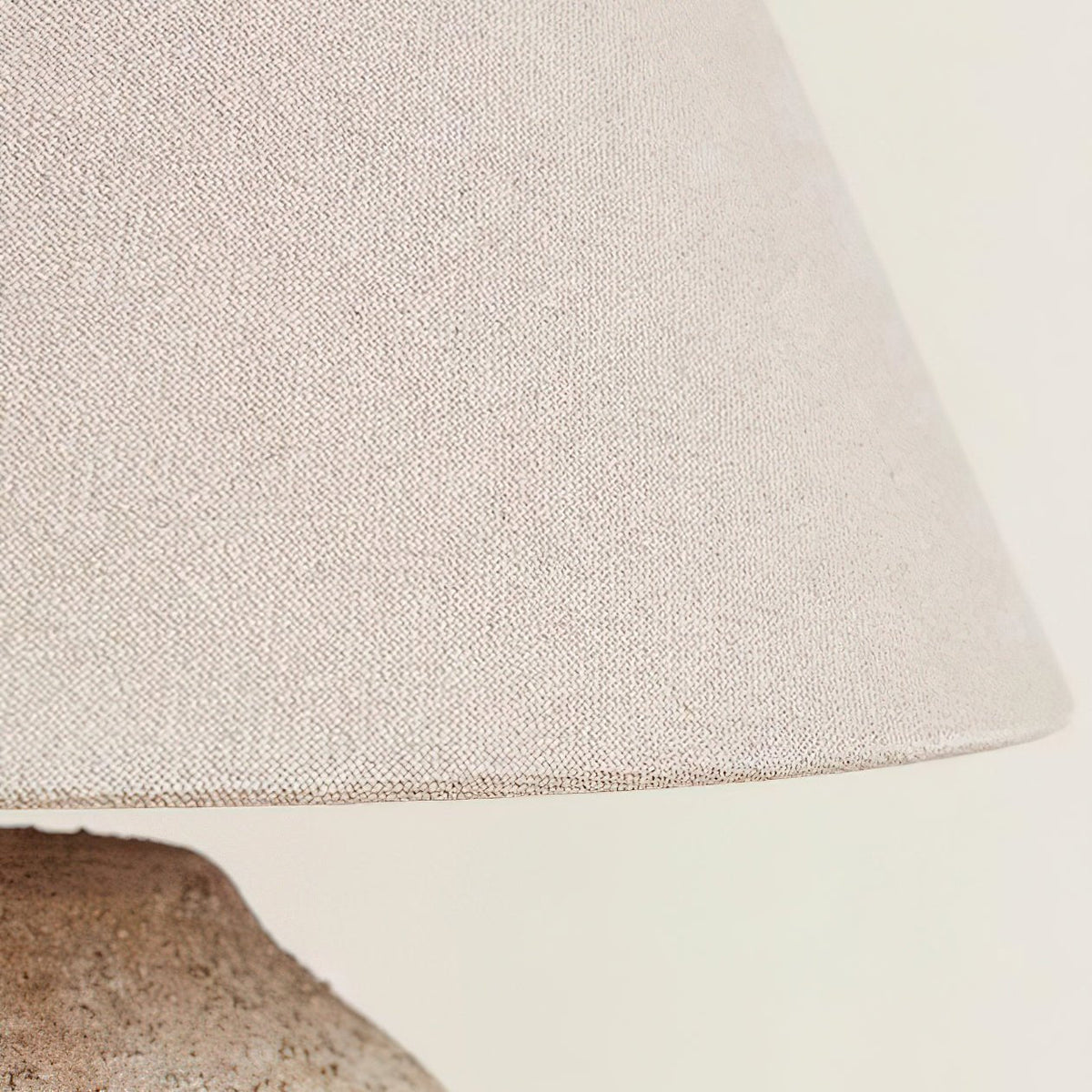 Ceranielle tafellamp Desert Sand keramische voet