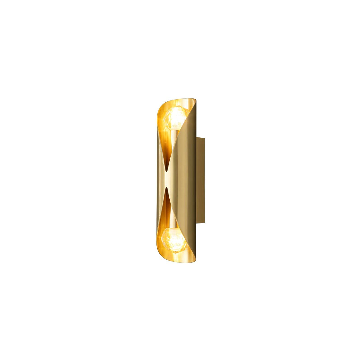 Veyric diamanten messing wandlamp
