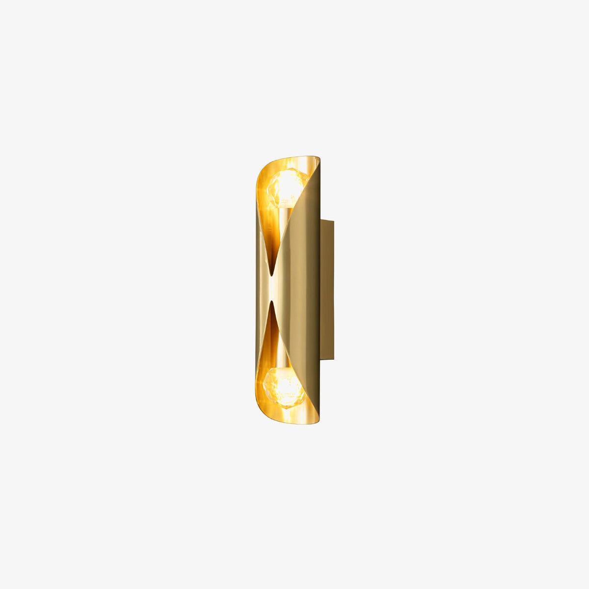 Veyric diamanten messing wandlamp