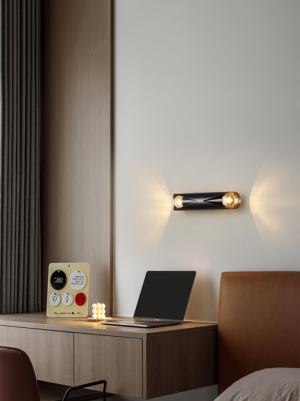 Veyric diamanten messing wandlamp