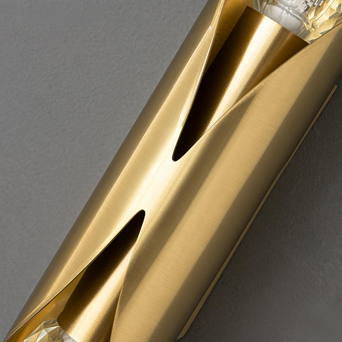 Veyric diamanten messing wandlamp