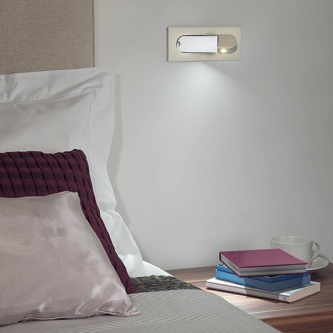 Lumisiella verstelbare moderne ledleeslamp voor naast het bed