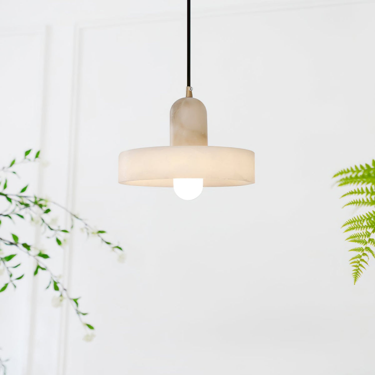 Avenorine Disc Orb albasten hanglamp