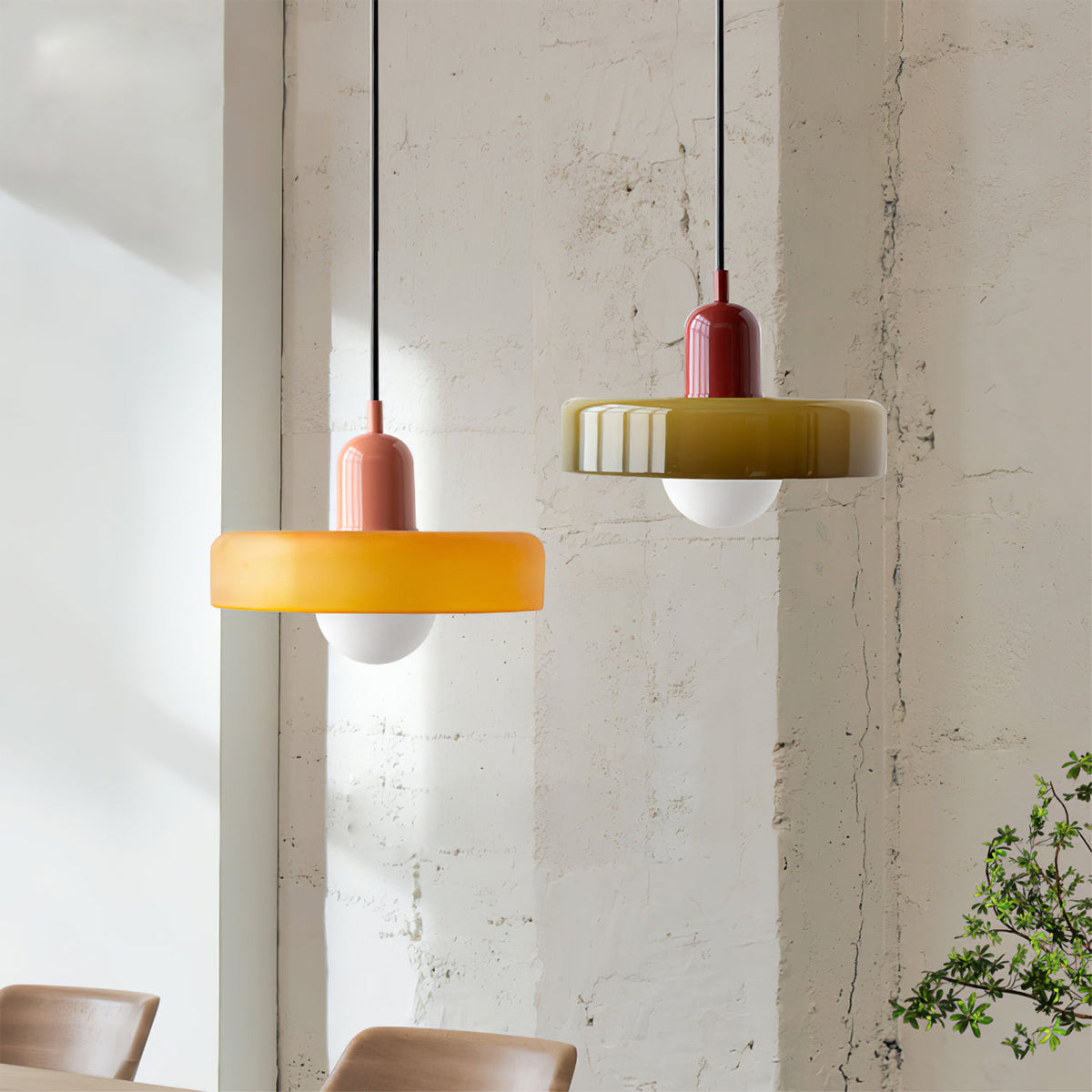 Celeleon glazen hanglamp